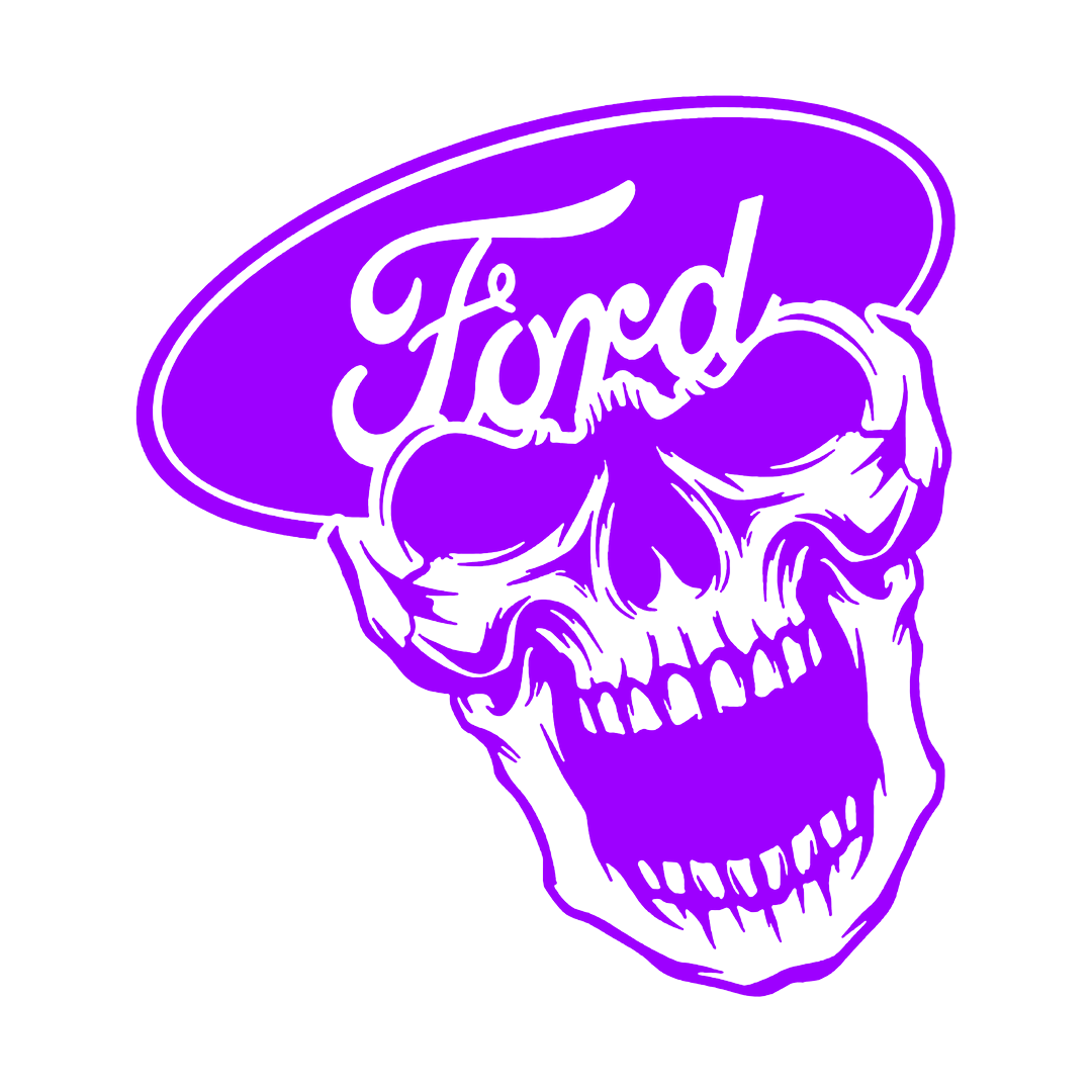 Sticker - FORD SKULL 2