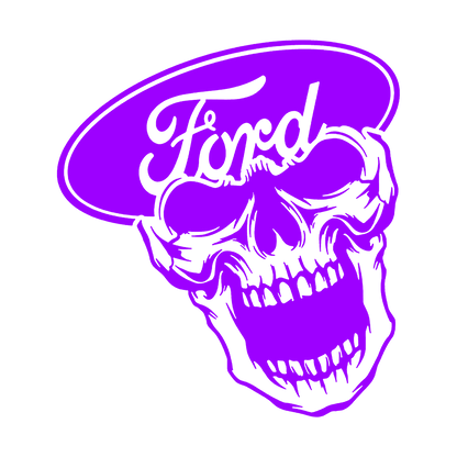 Sticker - FORD SKULL 2