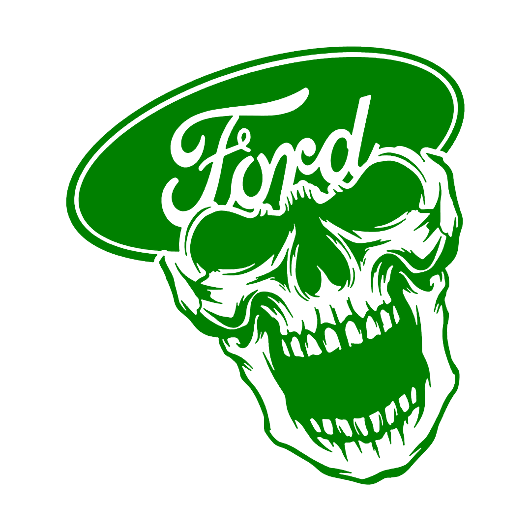 Sticker - FORD SKULL 2