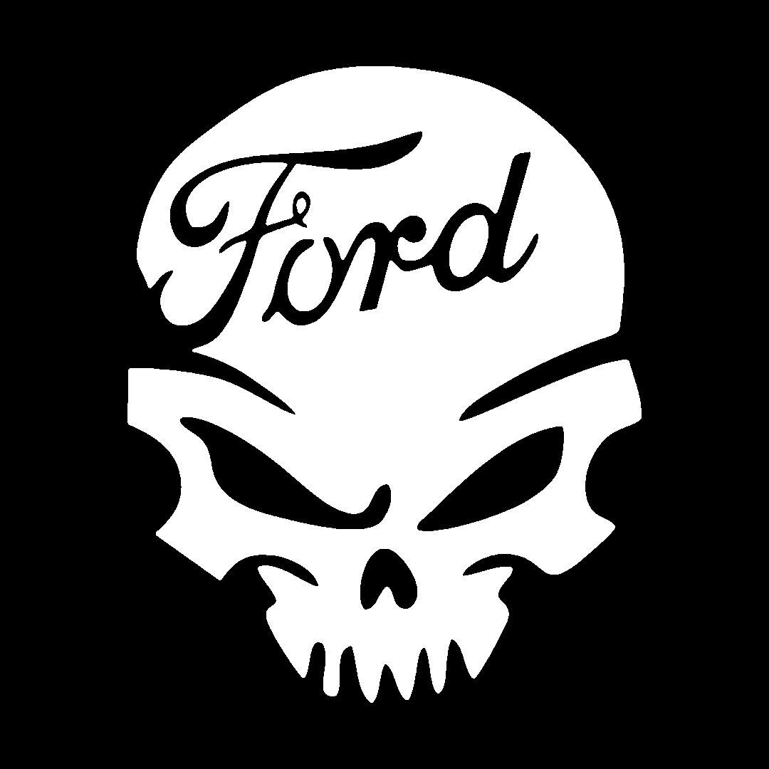 Sticker - FORD SKULL 3