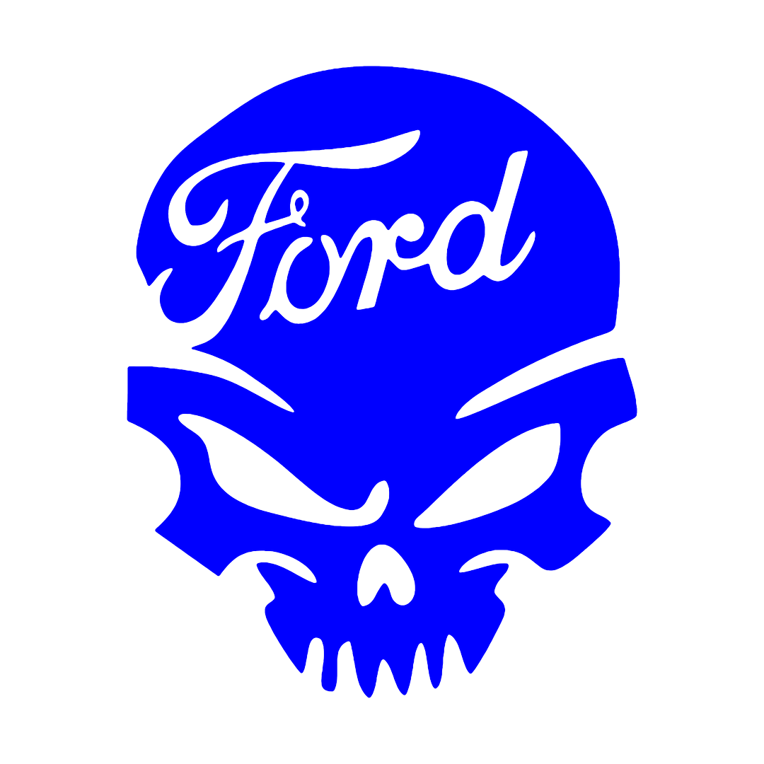 Sticker - FORD SKULL 3