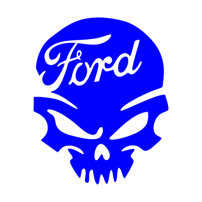 Sticker - FORD SKULL 3