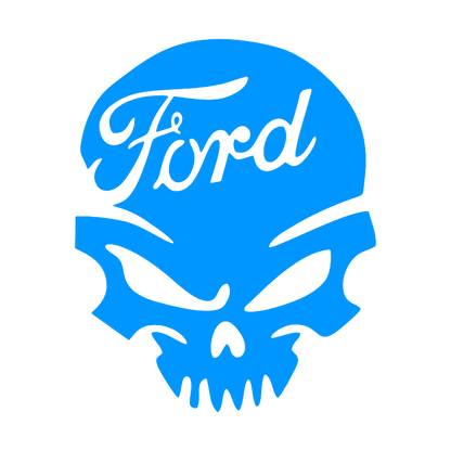 Sticker - FORD SKULL 3