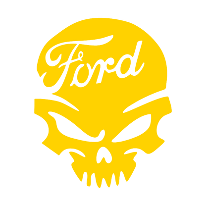 Sticker - FORD SKULL 3