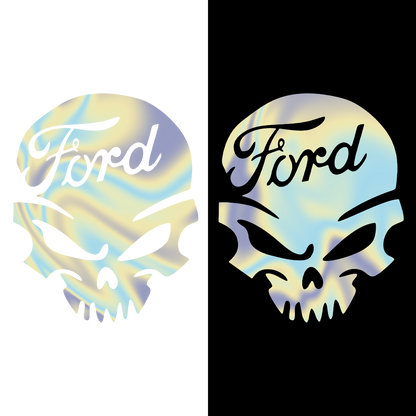 Sticker - FORD SKULL 3