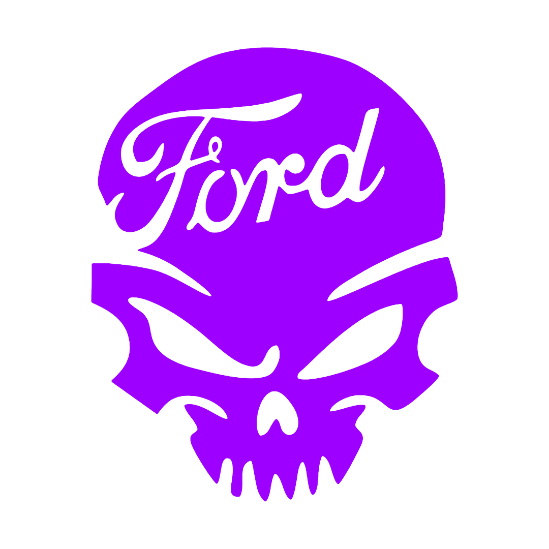 Sticker - FORD SKULL 3