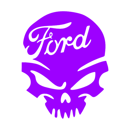 Sticker - FORD SKULL 3