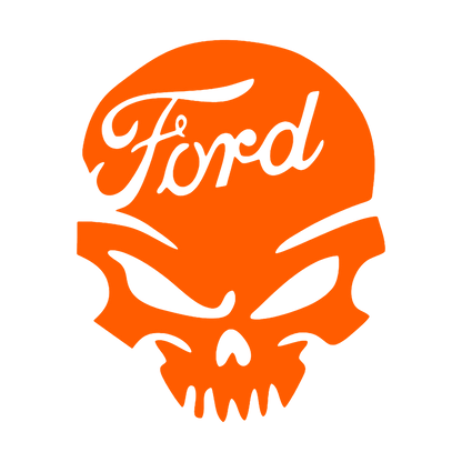 Sticker - FORD SKULL 3