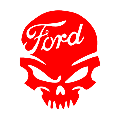 Sticker - FORD SKULL 3