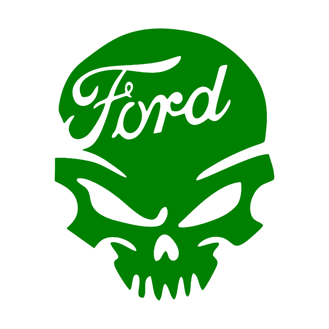 Sticker - FORD SKULL 3