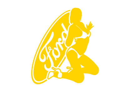 Sticker - FORD GIRL 3