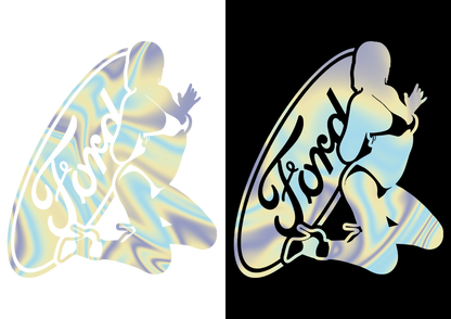 Sticker - FORD GIRL 3