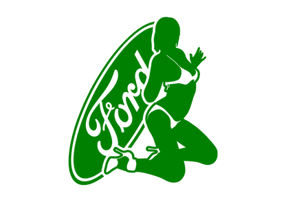 Sticker - FORD GIRL 3