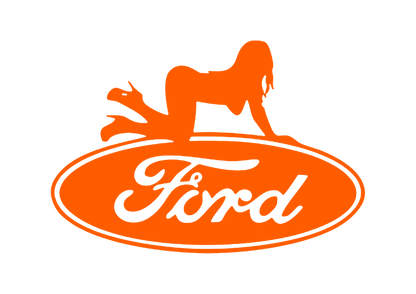 Sticker - FORD GIRL 4