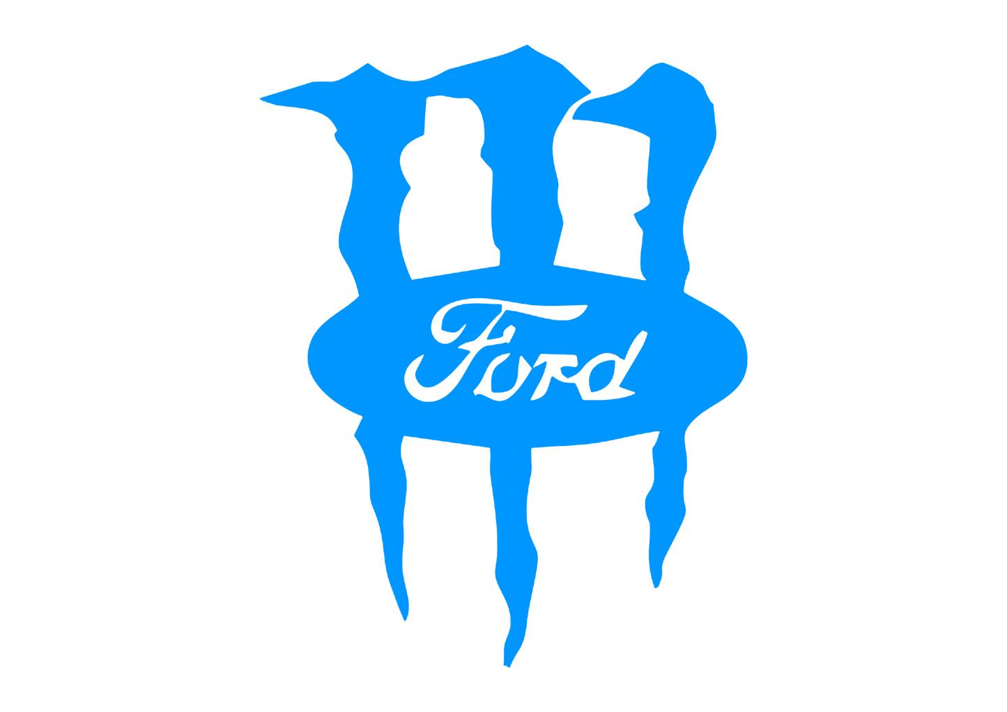 Sticker - FORD MONSTER