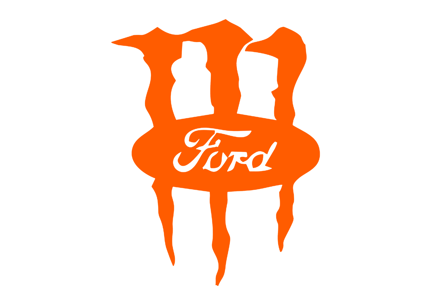 Sticker - FORD MONSTER