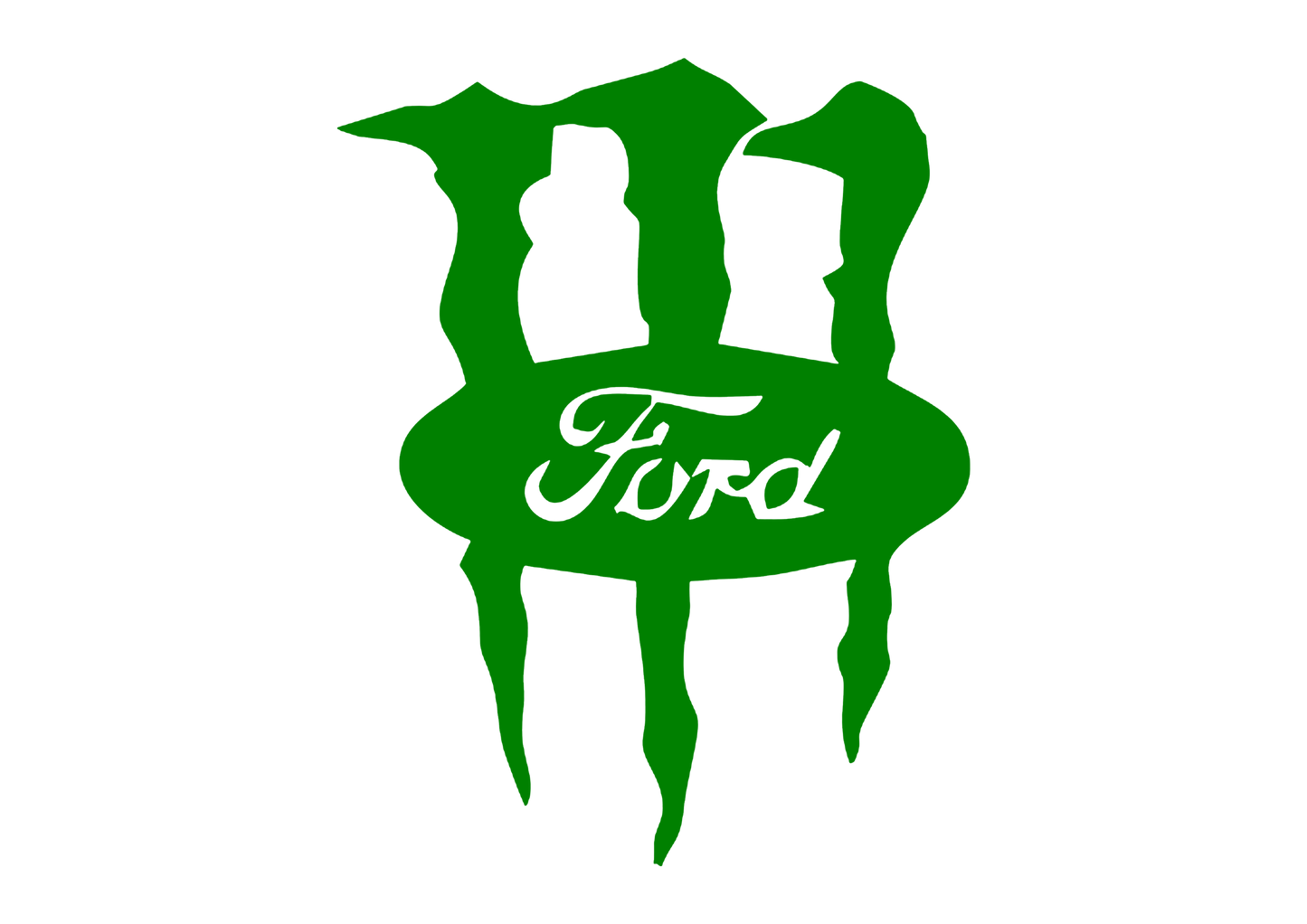 Sticker - FORD MONSTER