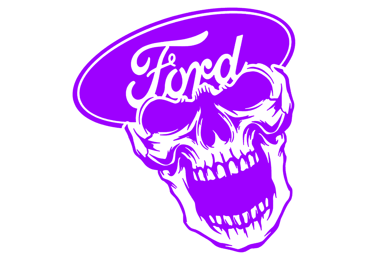 Sticker - FORD SKULL 2