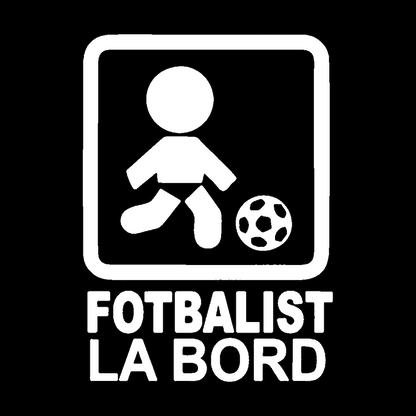 Sticker - FOTBALIST LA BORD
