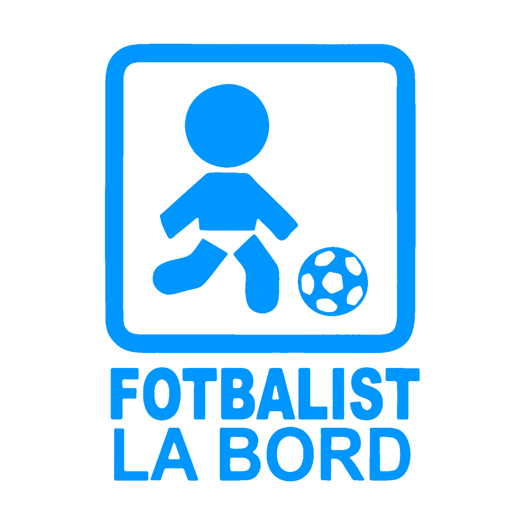 Sticker - FOTBALIST LA BORD
