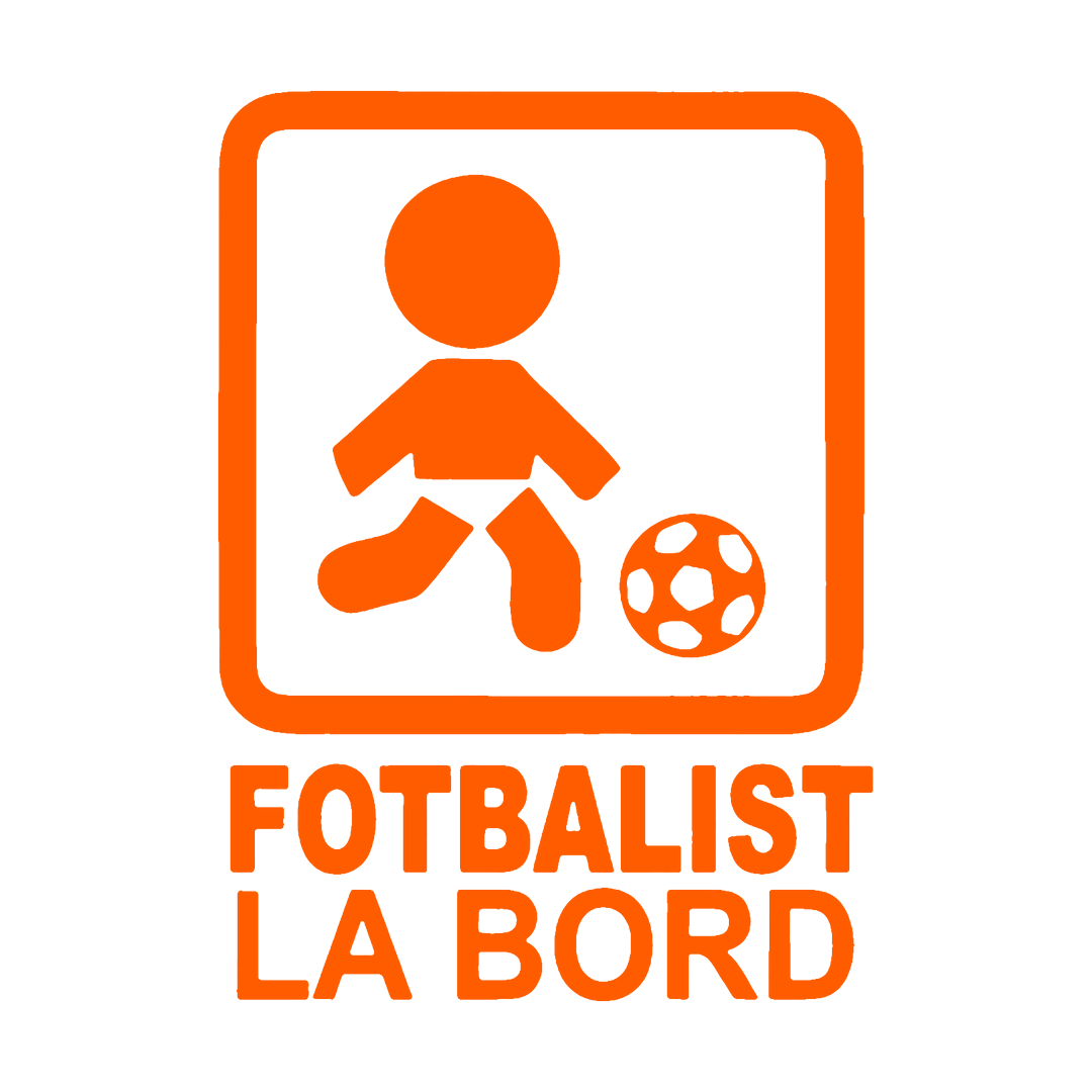 Sticker - FOTBALIST LA BORD