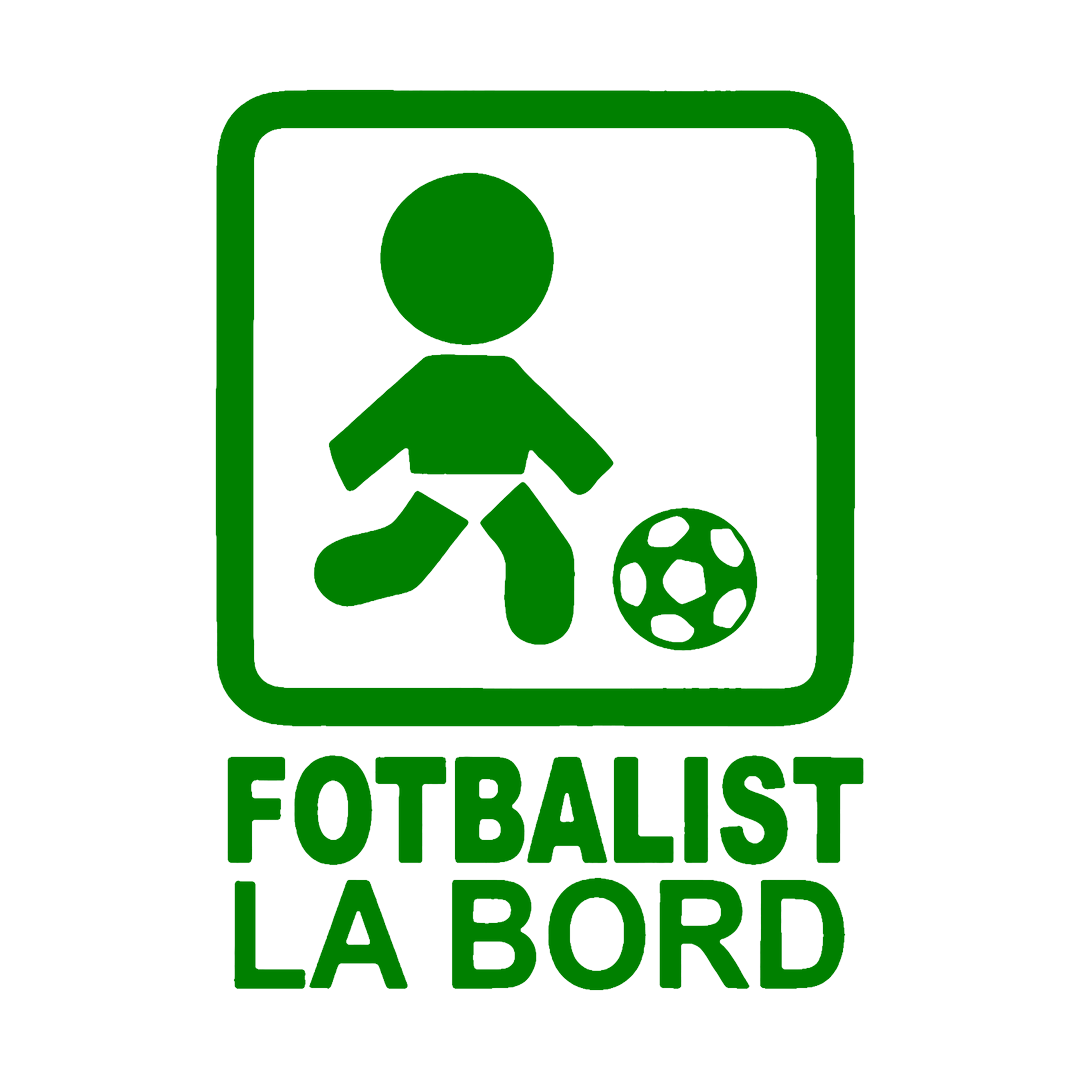 Sticker - FOTBALIST LA BORD