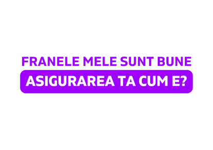 Sticker - ASIGURAREA TA CUM E?