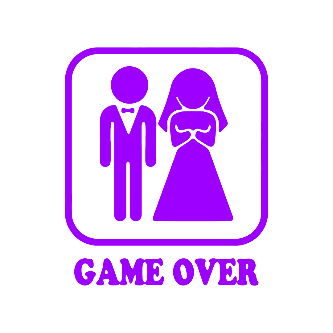 Sticker - GAME OVER