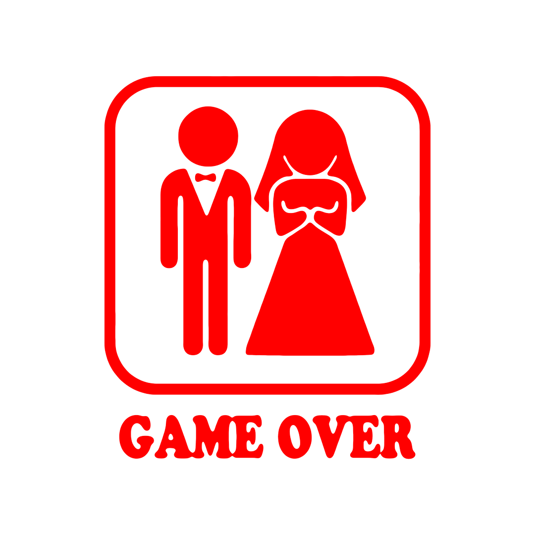 Sticker - GAME OVER