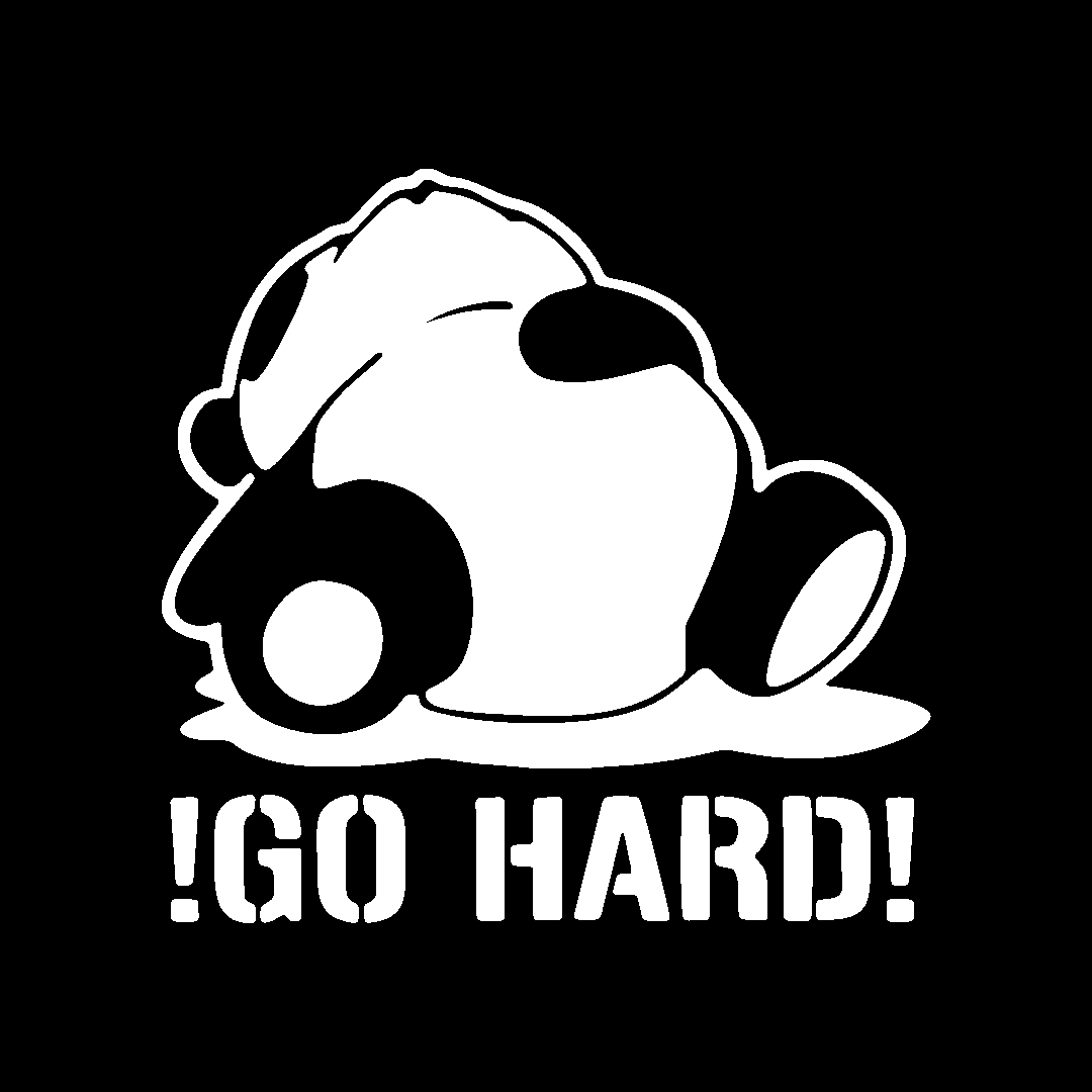 Sticker - GO HARD