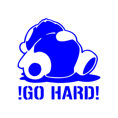 Sticker - GO HARD