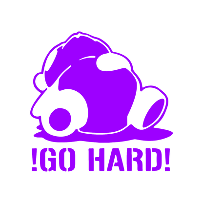 Sticker - GO HARD