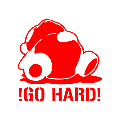 Sticker - GO HARD