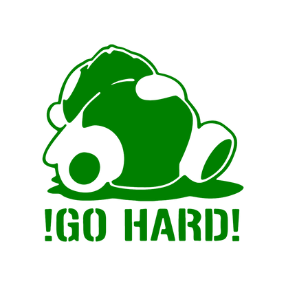 Sticker - GO HARD