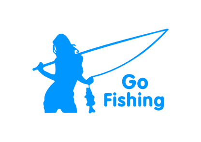 Sticker - GO FISHING