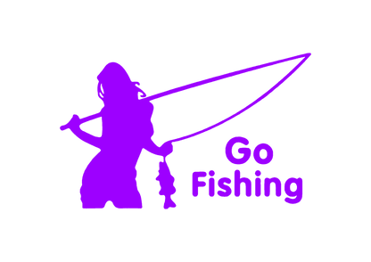Sticker - GO FISHING