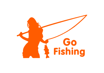 Sticker - GO FISHING