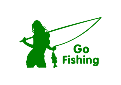 Sticker - GO FISHING