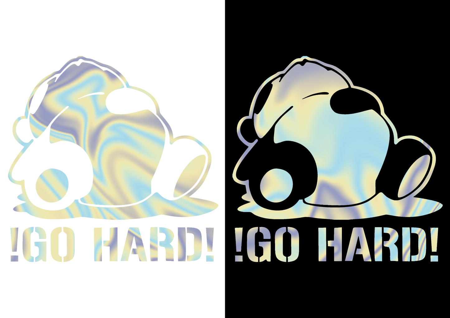 Sticker - GO HARD