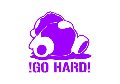 Sticker - GO HARD