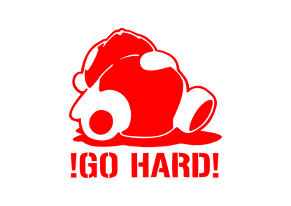 Sticker - GO HARD