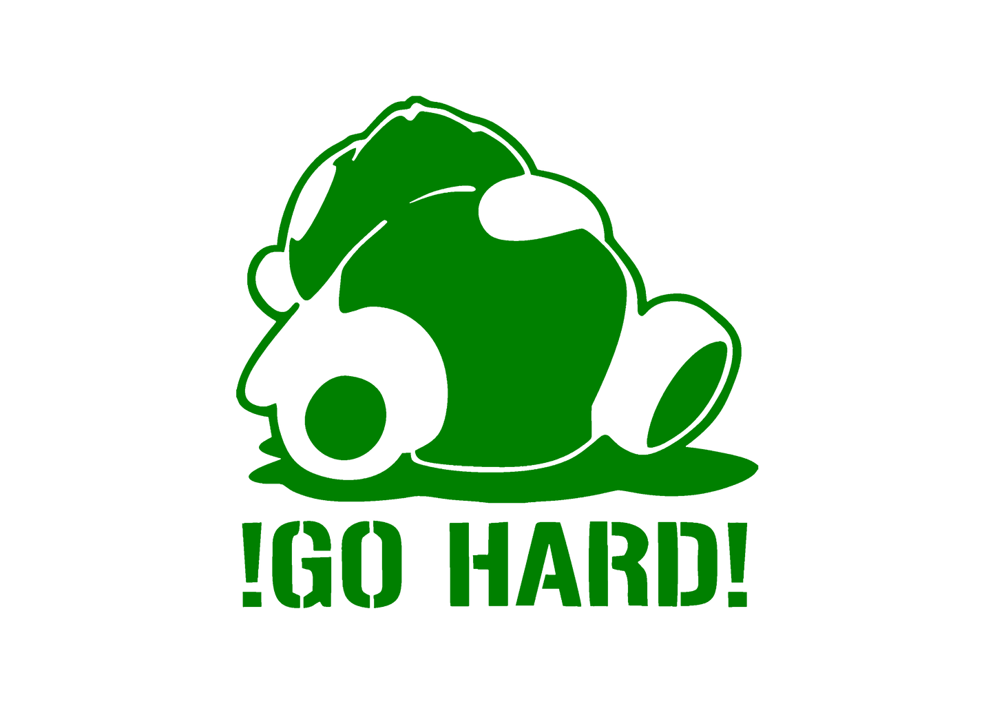 Sticker - GO HARD