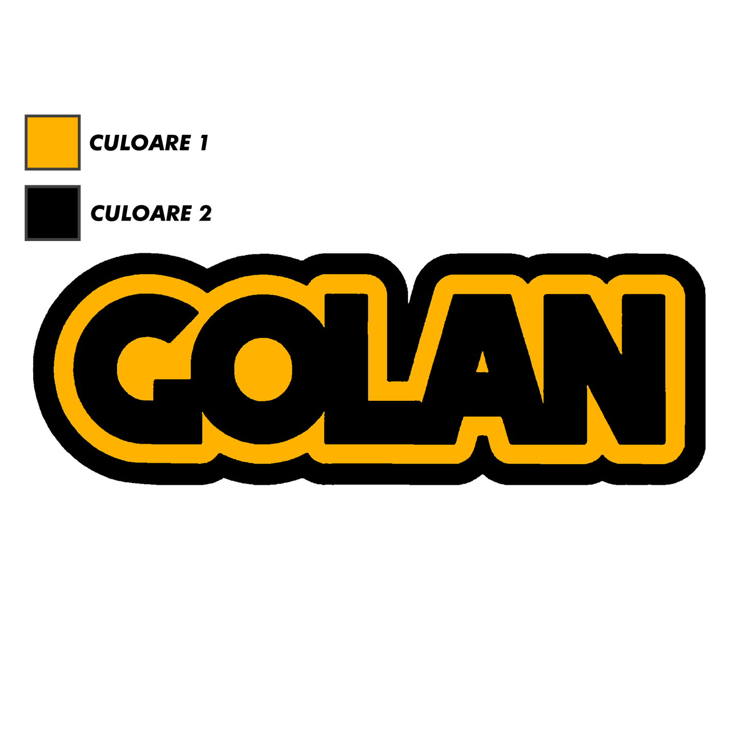 Sticker - GOLAN 2