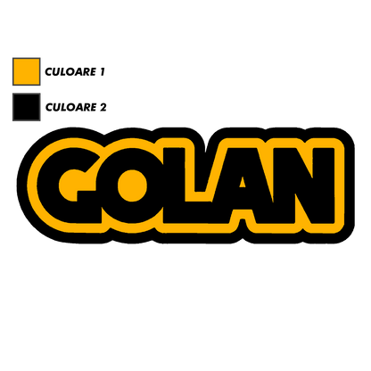 Sticker - GOLAN 2