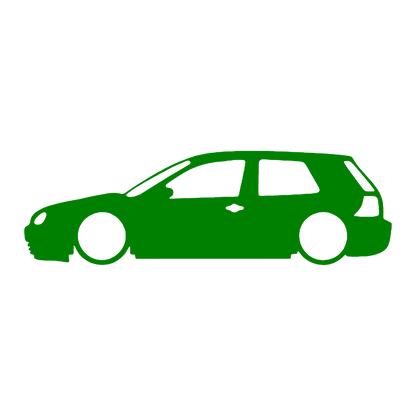 Sticker - SILUETA GOLF