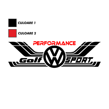 Sticker - VOLKSWAGEN GOLF SPORT PERFORMANCE