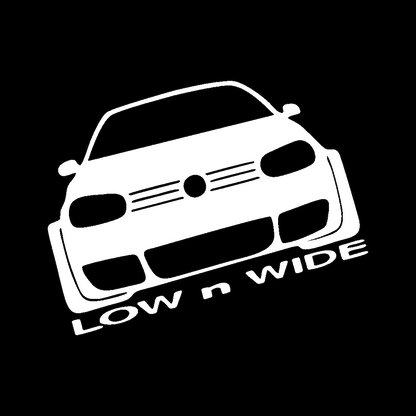 Sticker - GOLF LOW N WIDE