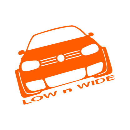 Sticker - GOLF LOW N WIDE