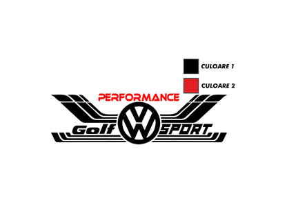 Sticker - VOLKSWAGEN GOLF SPORT PERFORMANCE