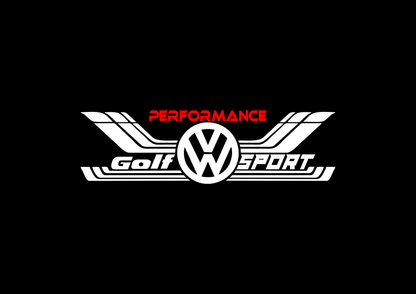 Sticker - VOLKSWAGEN GOLF SPORT PERFORMANCE
